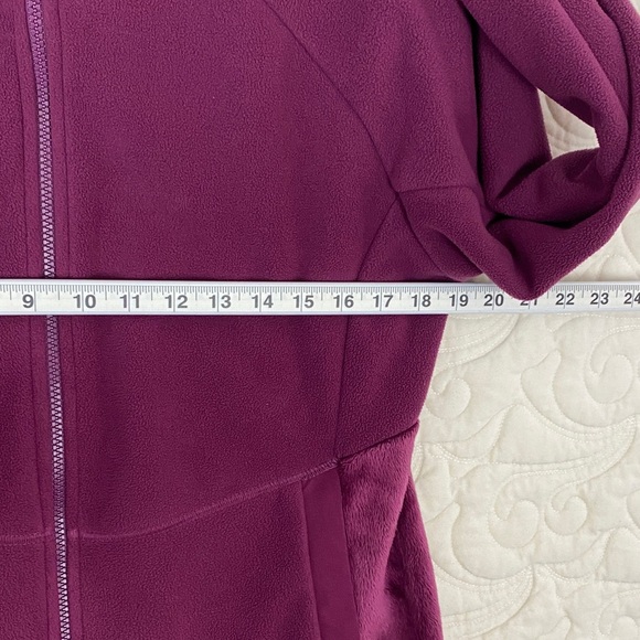 Marika Purple Hooded Fleece Jacket with Plush Lining - Picture 8 of 10